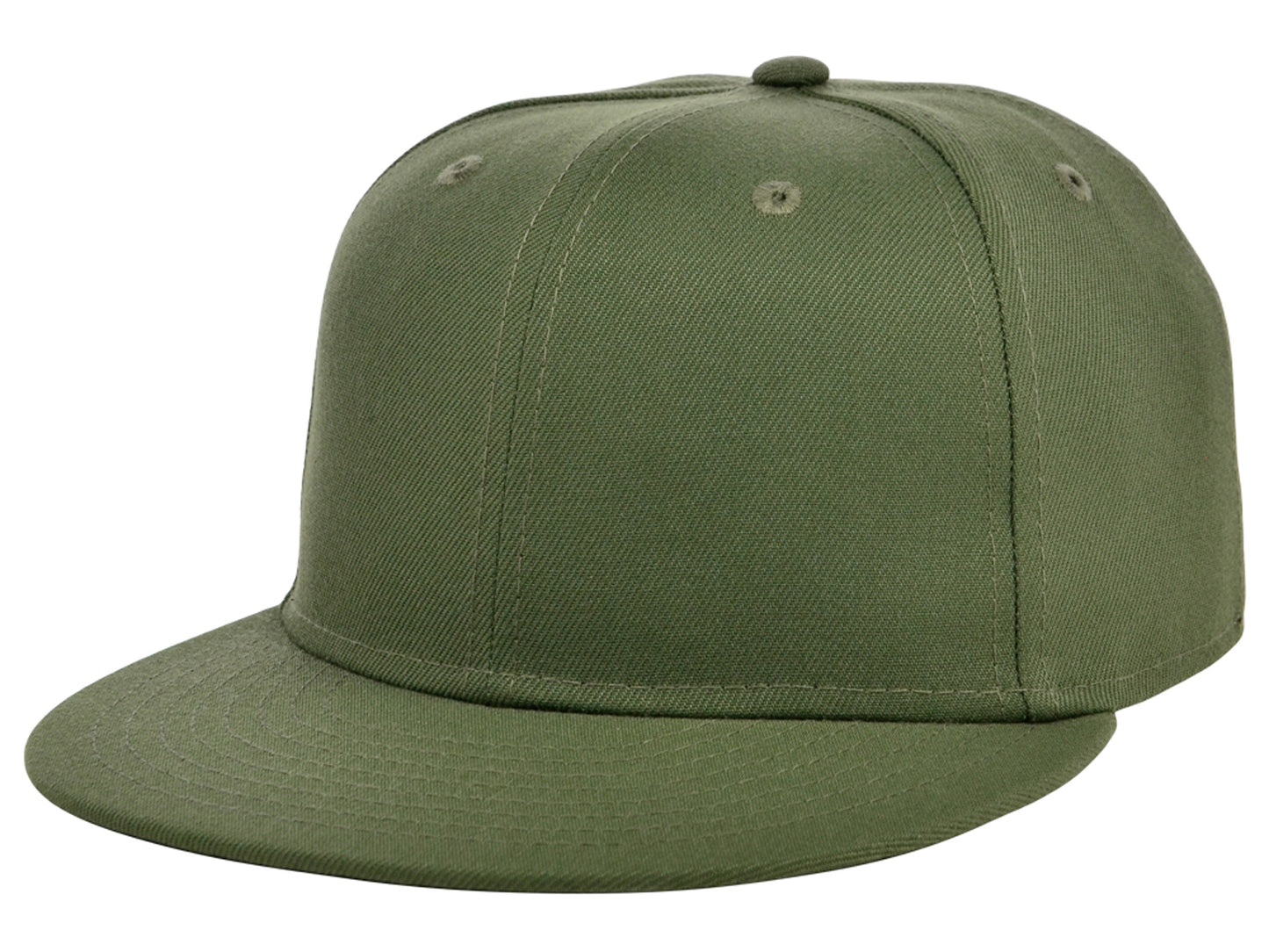 Crowns By Lids Full Court Fitted Cap - Olive