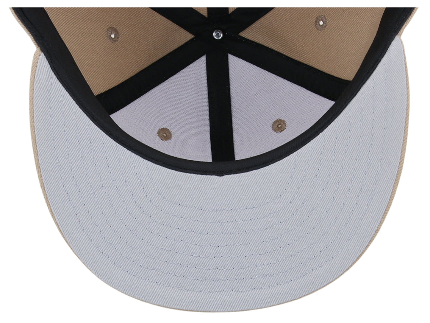 Crowns By Lids Full Court Fitted Cap - Khaki