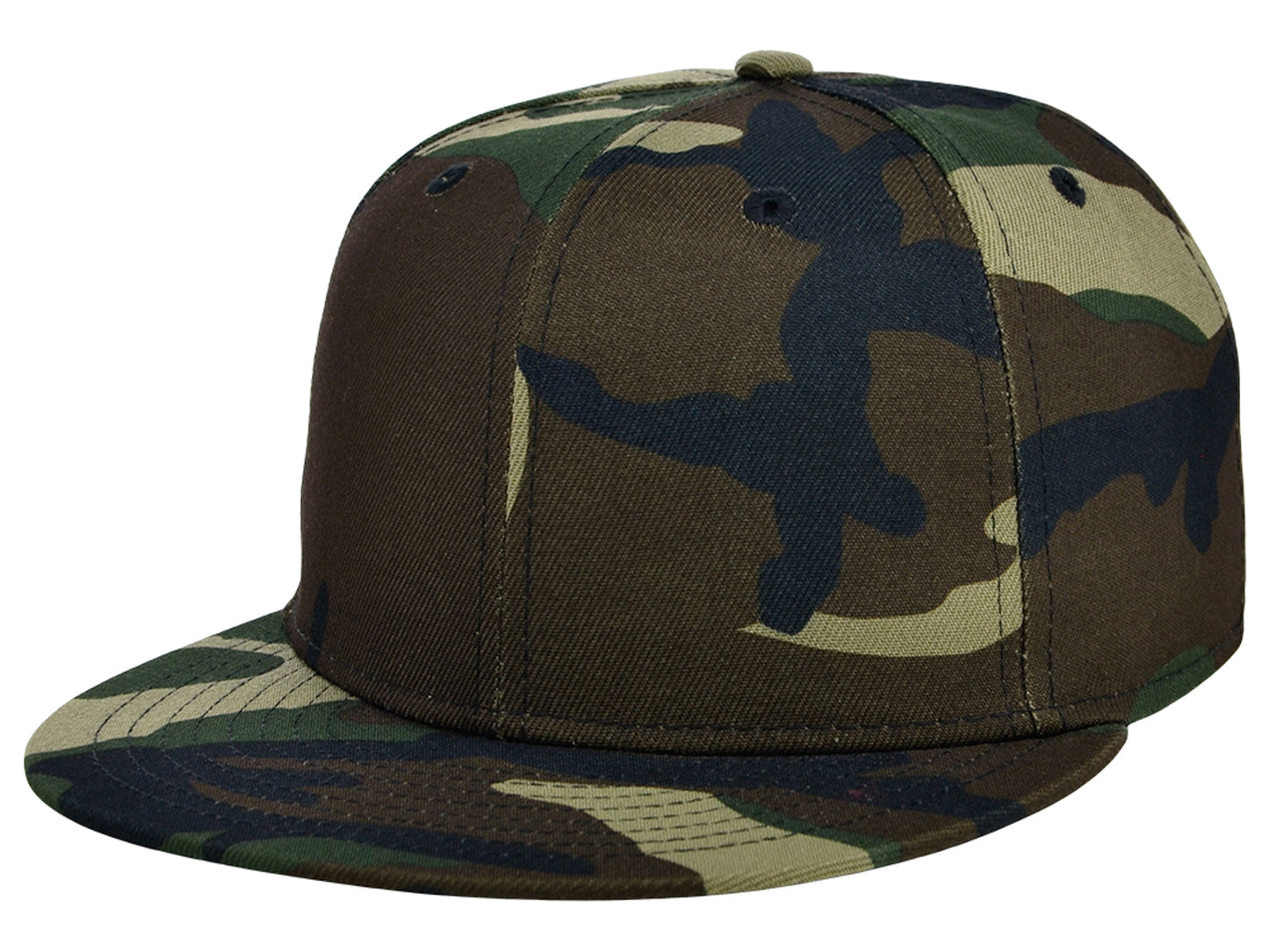 Crowns By Lids Full Court Fitted Cap - Camo