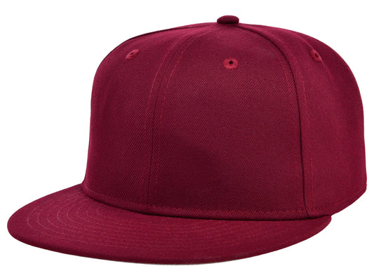 Crowns By Lids Full Court Fitted Cap - Maroon