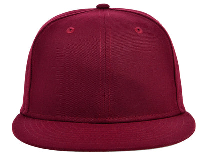 Crowns By Lids Full Court Fitted Cap - Maroon