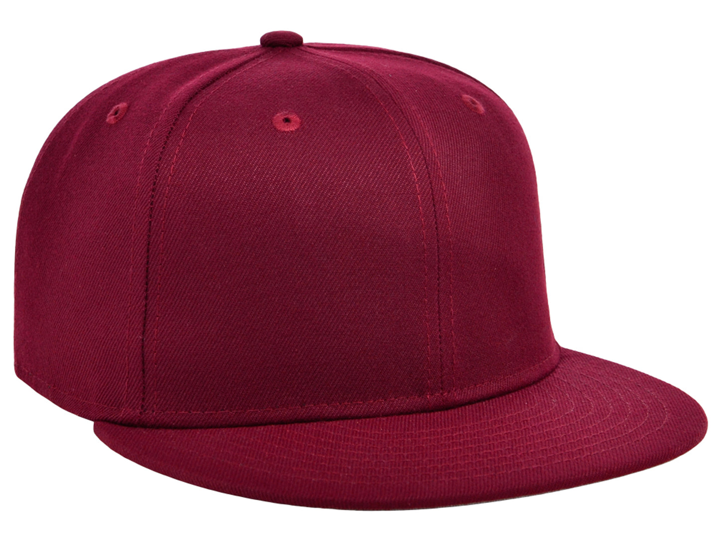 Crowns By Lids Full Court Fitted Cap - Maroon