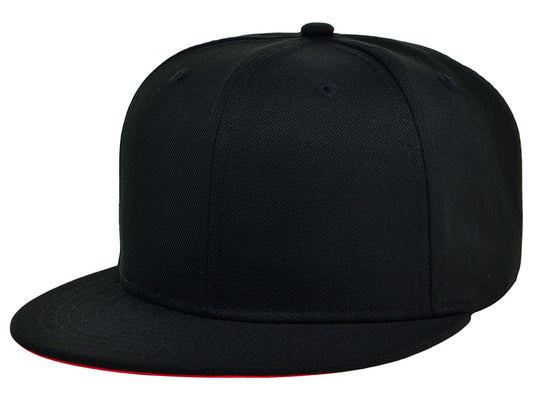 Crowns By Lids Dime Snapback UV Cap - Black/Red