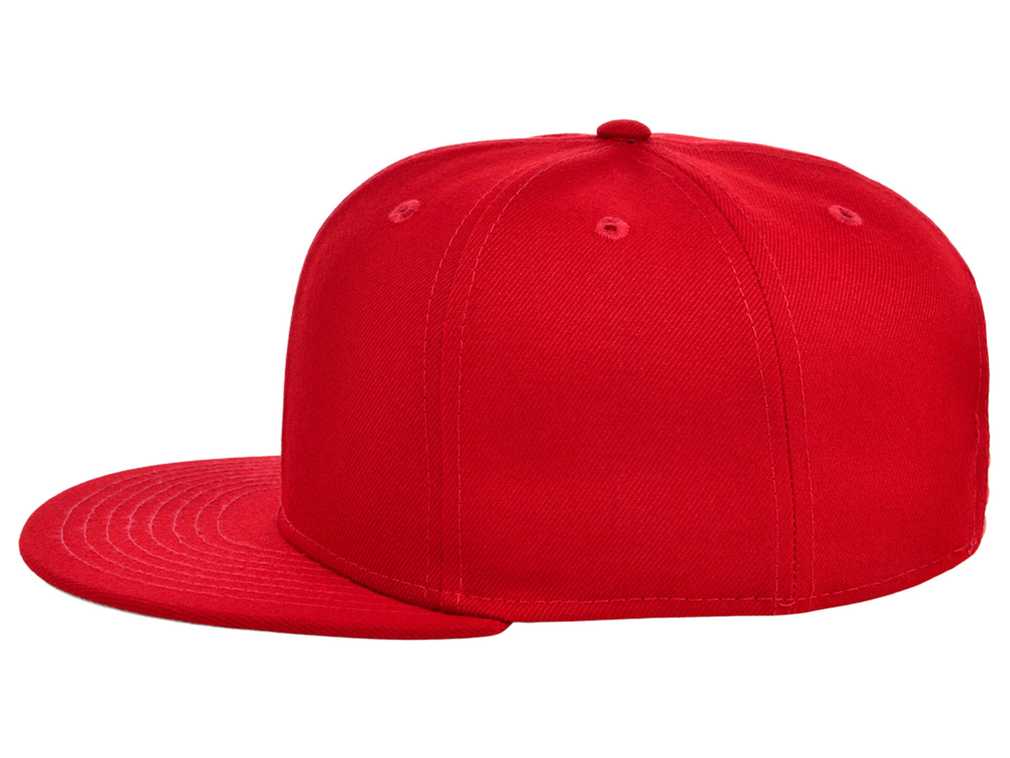 Crowns By Lids Dime Snapback Cap - Red
