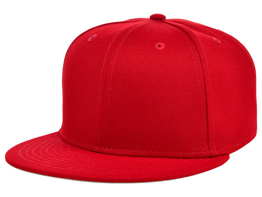 Crowns By Lids Dime Snapback Cap - Red