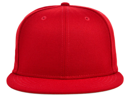 Crowns By Lids Dime Snapback Cap - Red