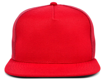 Crowns by Lids Essential 5-Panel Trucker - Red