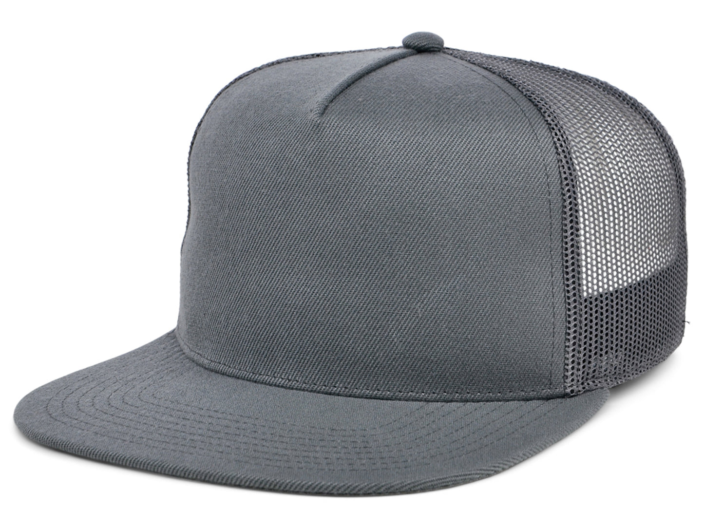 Crowns by Lids Essential 5-Panel Trucker - Charcoal