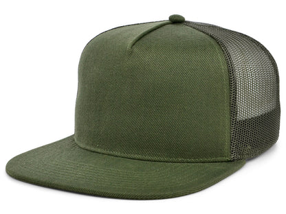 Crowns by Lids Essential 5-Panel Trucker - Olive