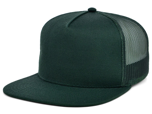 Crowns by Lids Essential 5-Panel Trucker - Dark Green