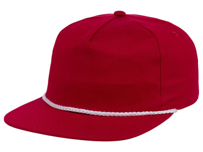 Crowns by Lids Fairway Golfer Hat - Red