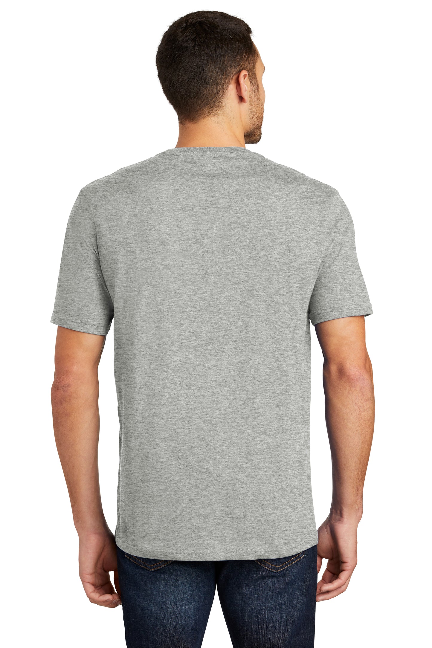 District Perfect Weight Unisex Tee - Heathered Steel