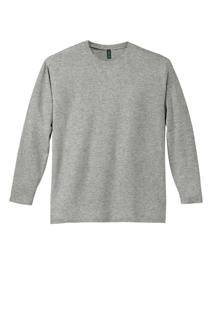 District Perfect Weight Long Sleeve Unisex Tee - Heathered Steel