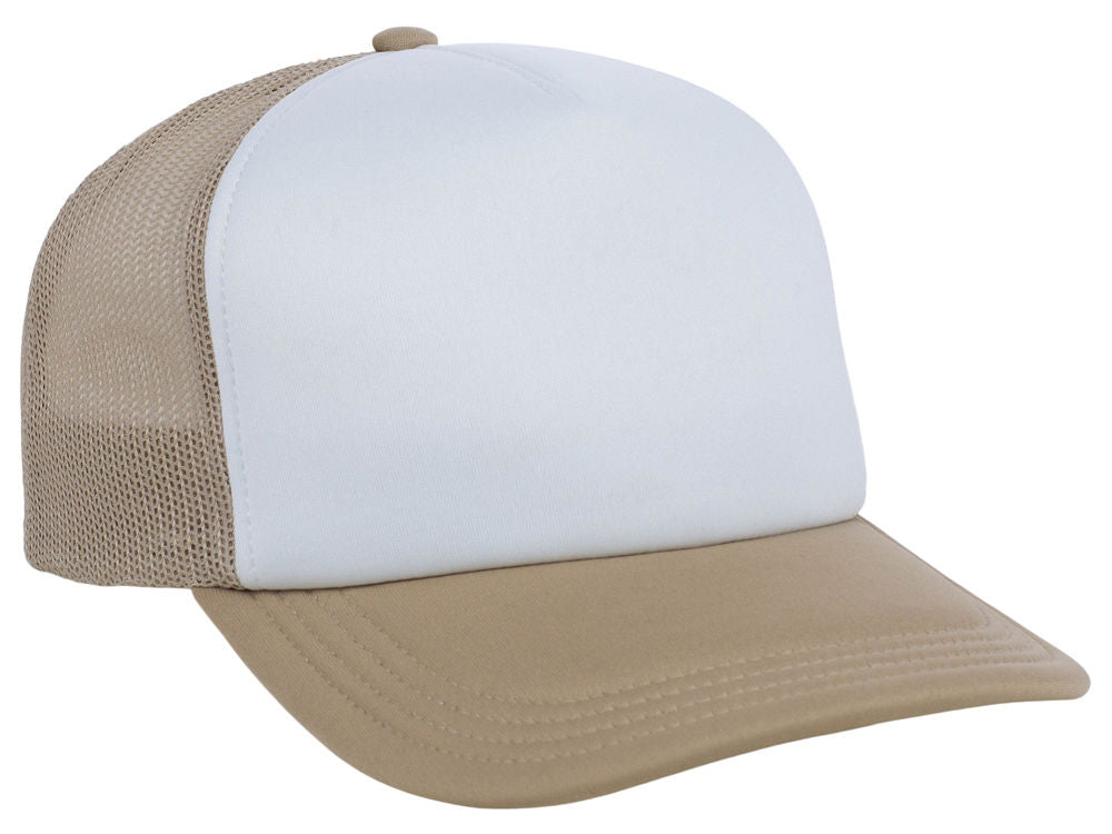 Lids Blank Basic Foam Trucker Adjustable Snapback Hat