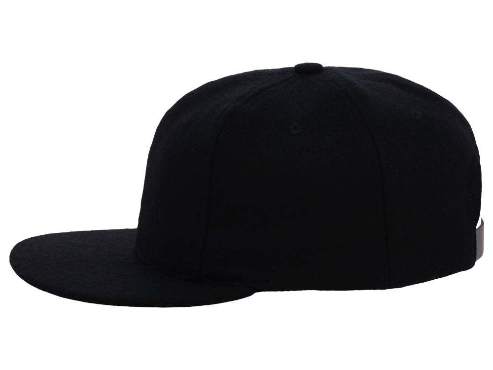 Ebbets Vintage Wool Ballcap Adjustable - Black