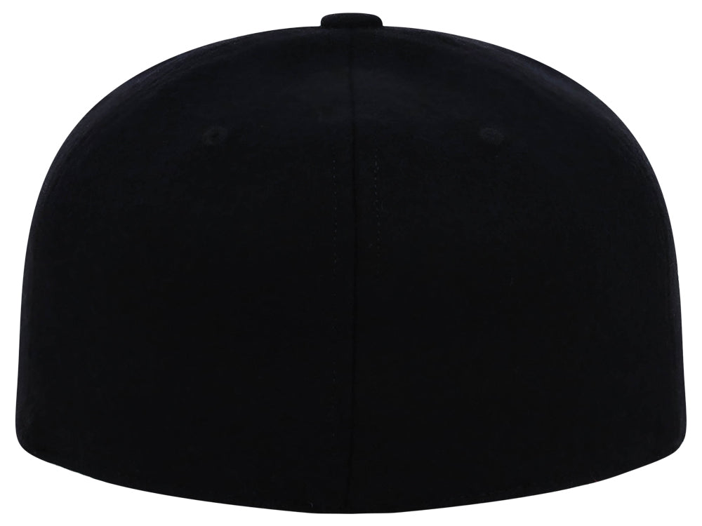 Ebbets Vintage Wool Ballcap Fitted - Black