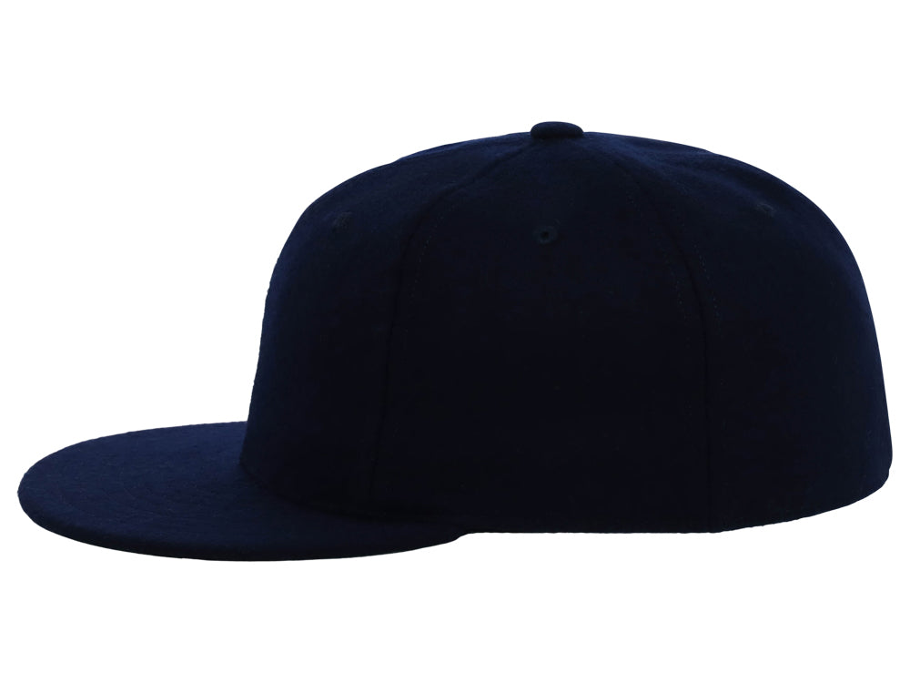 Ebbets Vintage Wool Ballcap Fitted - Navy