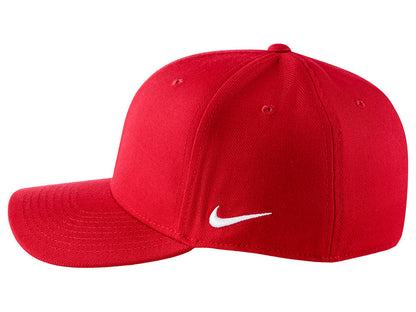 Nike Team DF Swoosh Flex Cap - Crimson