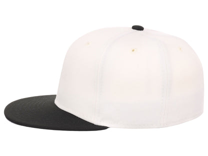 Crowns By Lids Full Court Fitted Cap - Ivory/Black