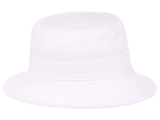 Crowns By Lids Swish Bucket Hat - White