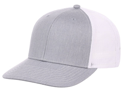 Crowns By Lids Slam Dunk Trucker Cap - Heather Gray/White