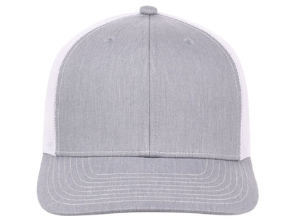 Crowns By Lids Slam Dunk Trucker Cap - Heather Gray/White
