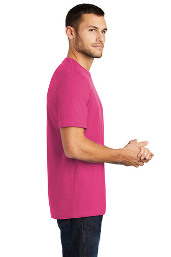 District Perfect Weight Unisex Tee - Dark Fuchsia